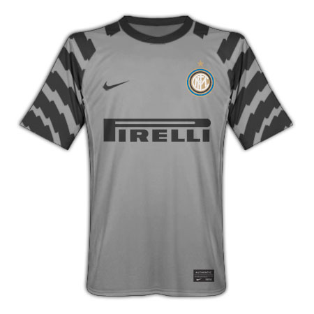 Italian teams Nike 2010-11 Inter Milan Nike Goalkeeper Home Shirt