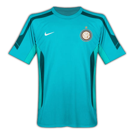 Italian teams Nike 2010-11 Inter Milan Nike Training Shirt (Blue)