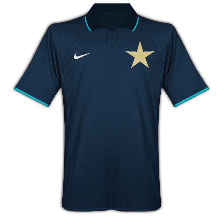 Italian teams Nike 2010-11 Inter Milan Nike Travel Polo Shirt (Navy)