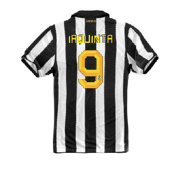 Italian teams Nike 2010-11 Juventus Nike Home (Iaquinta 9)