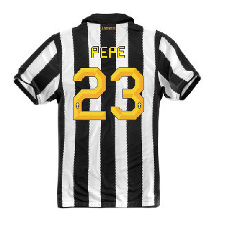 Italian teams Nike 2010-11 Juventus Nike Home (Pepe 23)