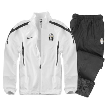Italian teams Nike 2010-11 Juventus Nike Woven Tracksuit (White) -