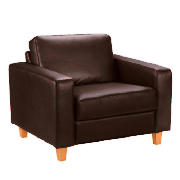 Italy Leather Chair, Brown