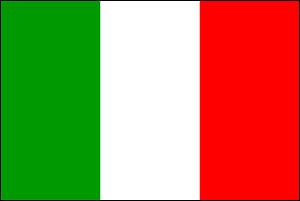 Italy paper flag, 11`` x 8``