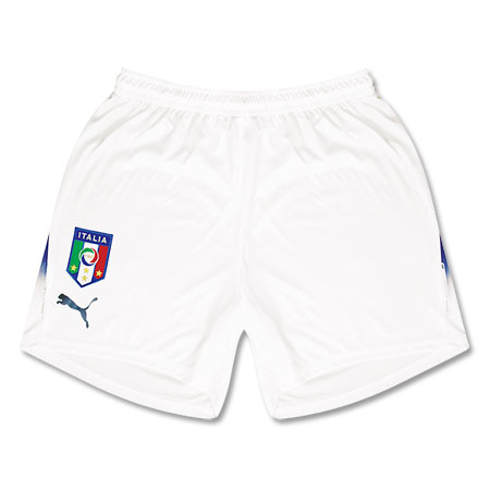 Italy Puma 06-07 Italy home shorts