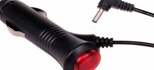 Iztoss Car Motorbike 12V 3.5mm DC Car Charger Adapter Cord Radar Laser Car Detector E-dog Cigarette Lighter Power Supply Adapter Cable RADAR DETECTOR Car Charger ( 1.5 Meters ) - Black