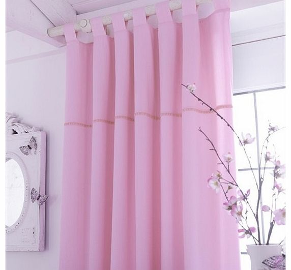 Tab Top Curtains-Pink Gift