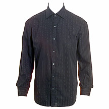 Black pinstripe shirt