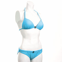 J by Jasper Conran Pale blue triangle bikini top