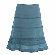 Ruffle tiered skirt