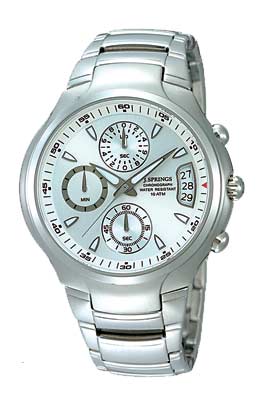 J.SPRINGS Urban Active Chronograph Silver Gents