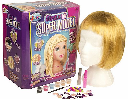 Style My Supermodel - Blond Hair Styling Head