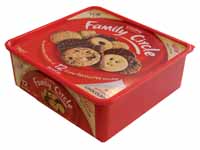 Crawfords Family Circle assorted tub of biscuits