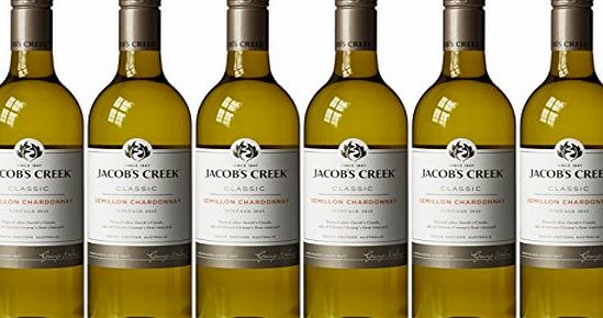 Jacobs Creek 2015 Semillon Chardonnay White Wine, 75 cl (Case of 6)