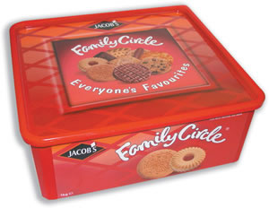 Family Circle Biscuits Re-sealable Box