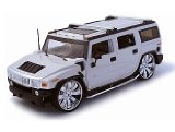 Die-cast Model Hummer H2 (1:18 scale in White)