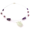and Amethyst Necklace by Vannertee
