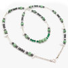 jade and Snow Quartz Necklace