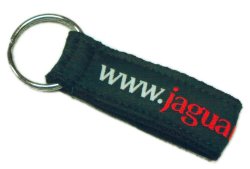 Jaguar Jaguar Woven Loop Keyring