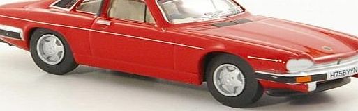 Jaguar XJS, red, Model Car, Ready-made, Oxford 1:76