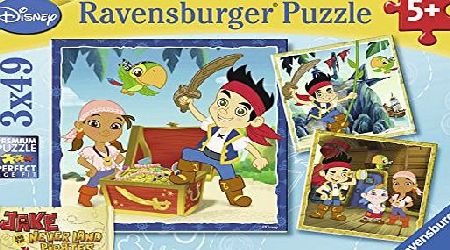 Jake & The Neverland Pirates 3 x 49 puzzle
