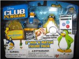 Disney Club Penguin Series 1 Mix N Match 2 Inch Mini Figure 2-Pack Shadow Guy and Mild Mannered Reporter [Includes Coin with Code!]