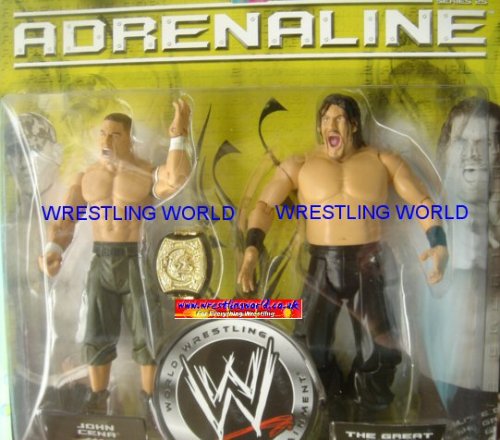 Jakks WWE Adrenaline 25 John Cena and Great Khali