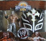 WWE EXCLUSIVE REY MYSTERIO FIGURE WITH BLACK KIDS MASK
