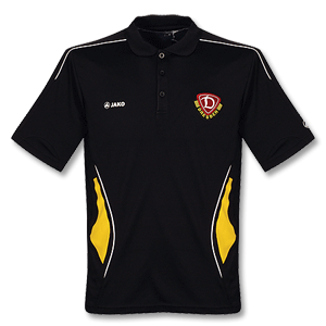 Jako 09-10 Dynamo Dresden Polo Shirt - Black