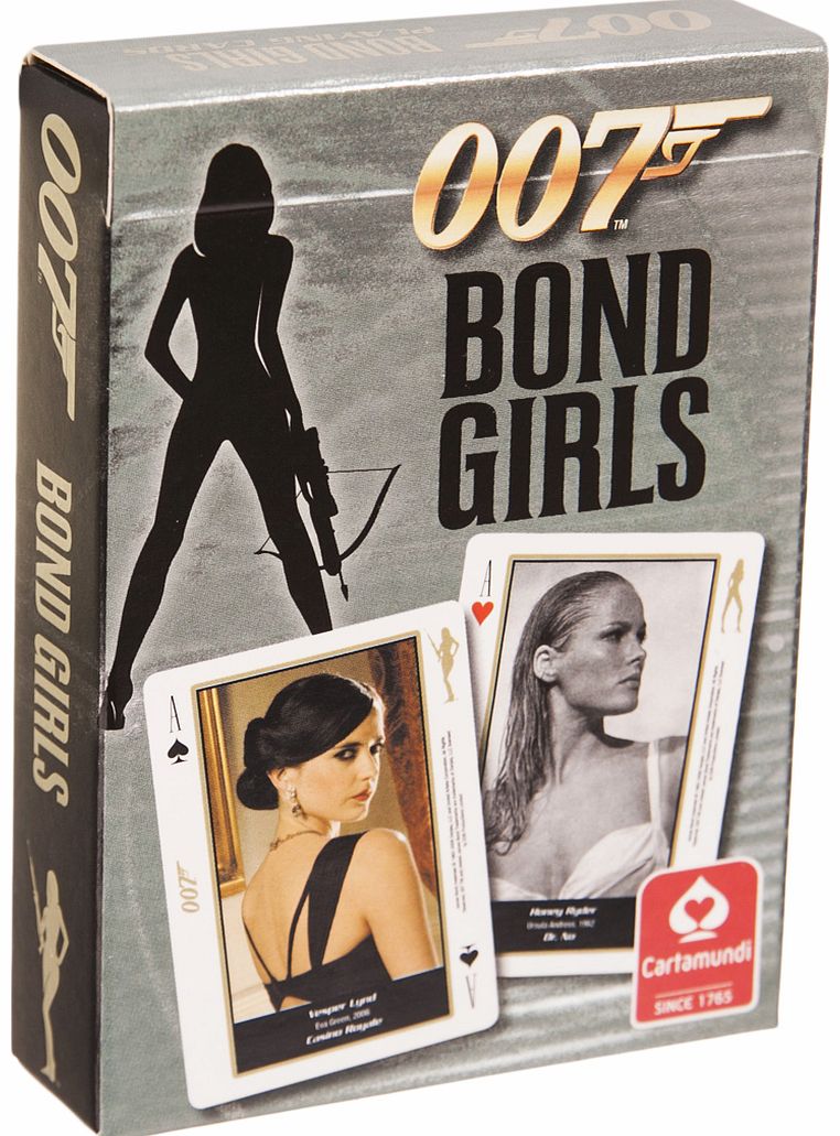 Bond Bond Girls Playing Cards