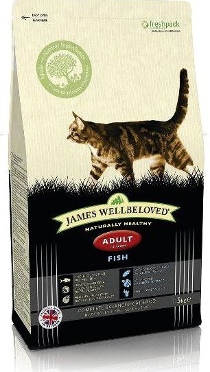 James Wellbeloved, 2102[^]0138578 Cat Adult Kibble Fish and Rice
