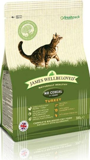 James Wellbeloved, 2102[^]0138583 Kibble Adult Cat Turkey Cereal