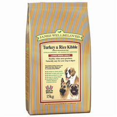 L/Breed Adult Complete Dog Food with Turkey and#38; Rice 15kg