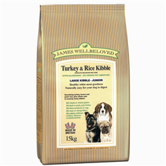 L/Breed Complete Junior Dog Food with Turkey and#38; Rice 15kg