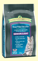 Wellbeloved Senior Cat Light - Fish & Rice