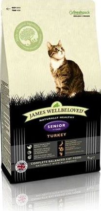 James Wellbeloved, 2102[^]0138558 Senior Kibble Turkey and Rice