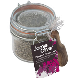 jamie oliver Kilner Jar with Scoop - Pepper