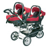jane Powertwin Pushchair and 2 Strata (Group 0 )