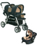 Jane Twin Two Pushchair including Pack 8 Strata