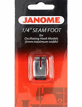 Janome Sewing Machine Quarter Inch Seam Foot