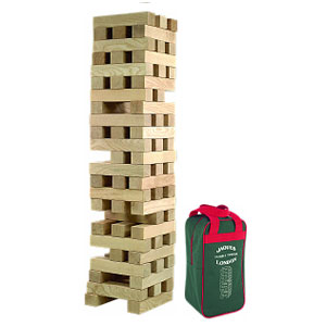 Jaques Giant 4 wooden Tumble Tower Outdoor Game