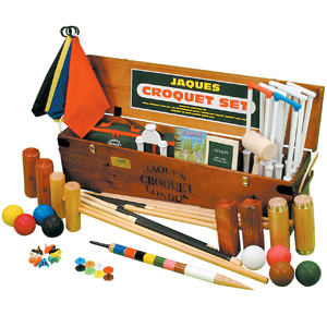 Jaques Limited Edition Croquet Set Game for