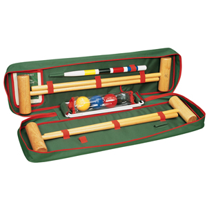 Jaques Sussex Croquet Set Game For 4 Players
