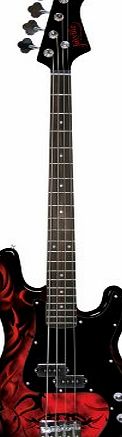 Jaxvile Jaxville Custom Demon Bass Guitar