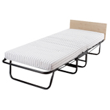 Jay-be 90cm Jubilee Single Folding Bed with Foam Mattress, with Headboard