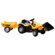 Jcb Battery Operated Tractor, Trailer, Scoop