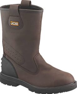 JCB, 1228[^]8451F Trackpro Rigger Boots Brown Size 8 8451F