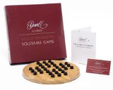JDS Deverell Games solid wooden Solitaire set