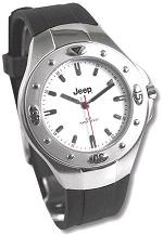 Jeep GTS White dial watch with black strap