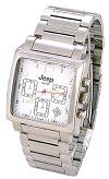 Jeep Mens Chronograph Silver Watch